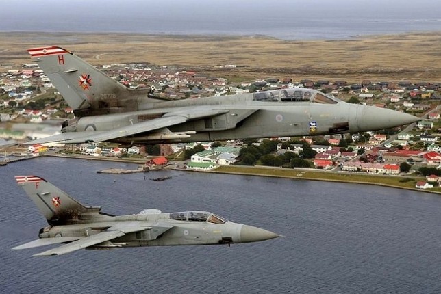 Anglos en Malvinas...
