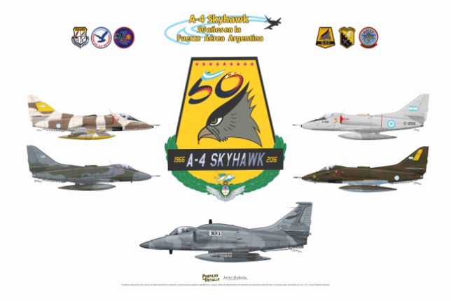 Lámina 50 Aniversario Slyhawk