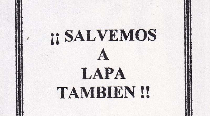 LAPA, el pariente pobre